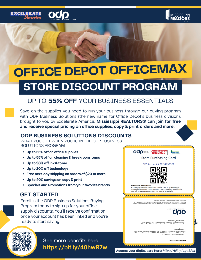 ODP Member Discount - Front